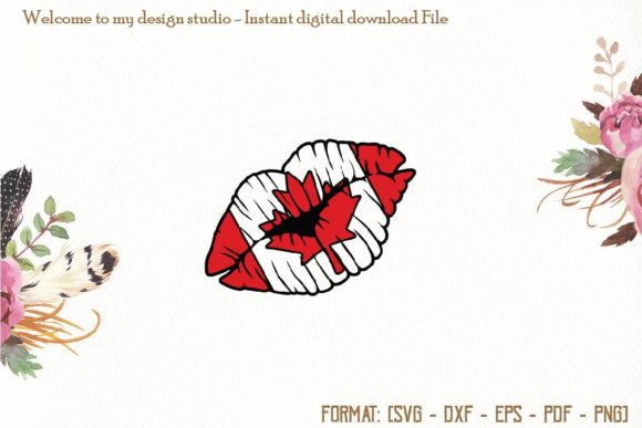 Canada Sexy Lip Svg Review for Real Embroidery