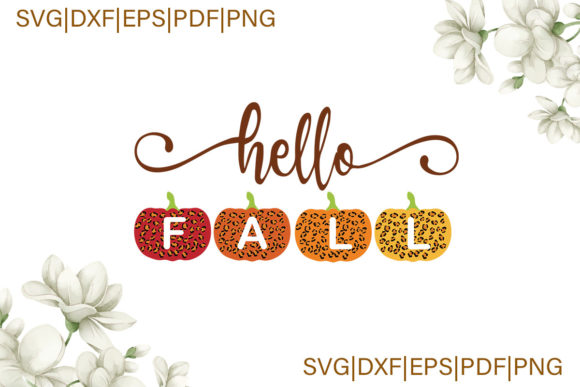 Hello Fall Plaid Pumpkin Digital Review