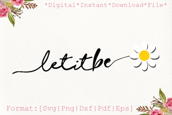 Let It Bee Daisy Flower Vector Clipart Review
