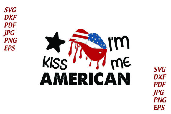 Lips Kiss America Independence Day Svg Review